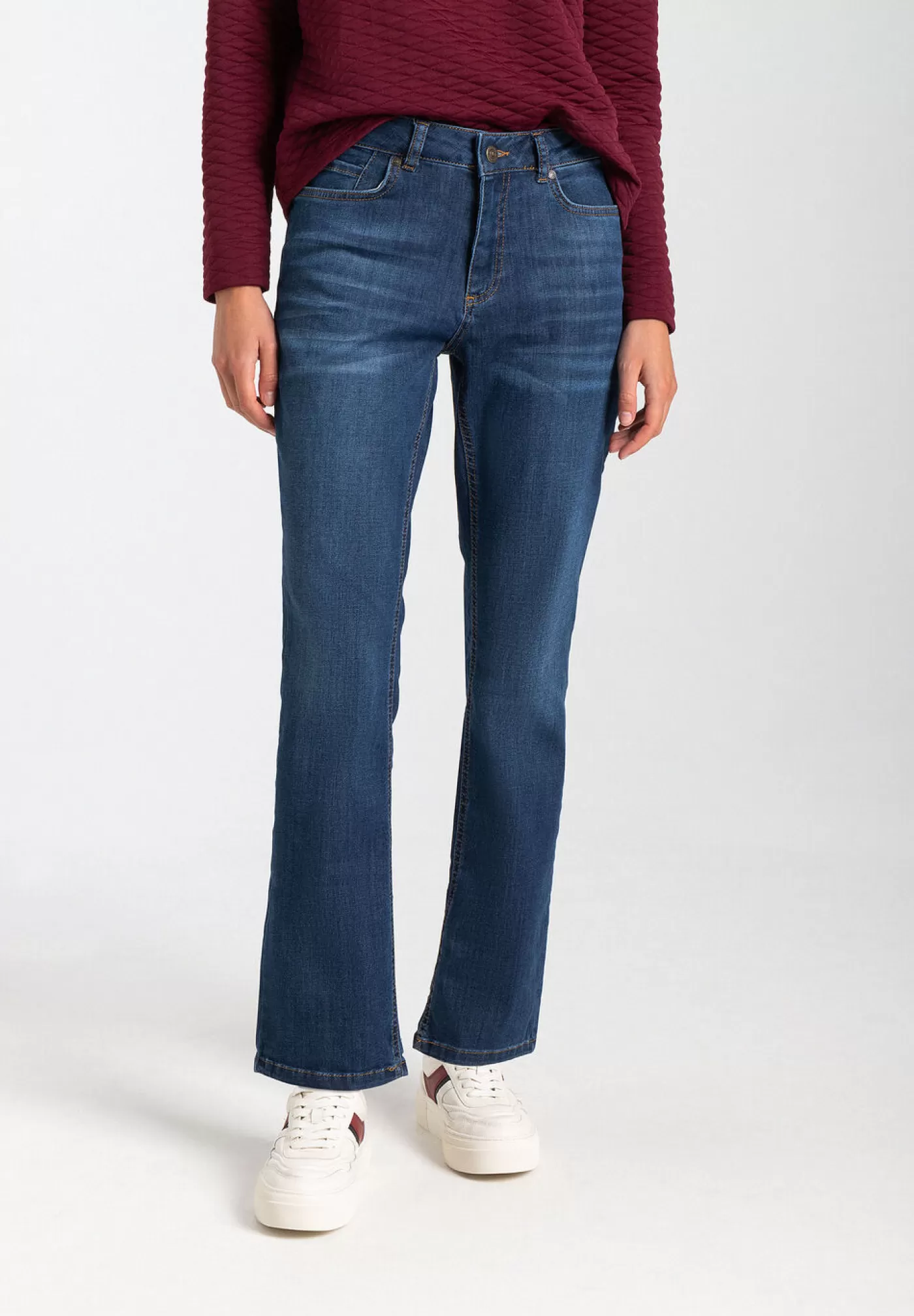 Hot MORE&MORE 5-Pocket Jeans, Herbst-Kollektion denim