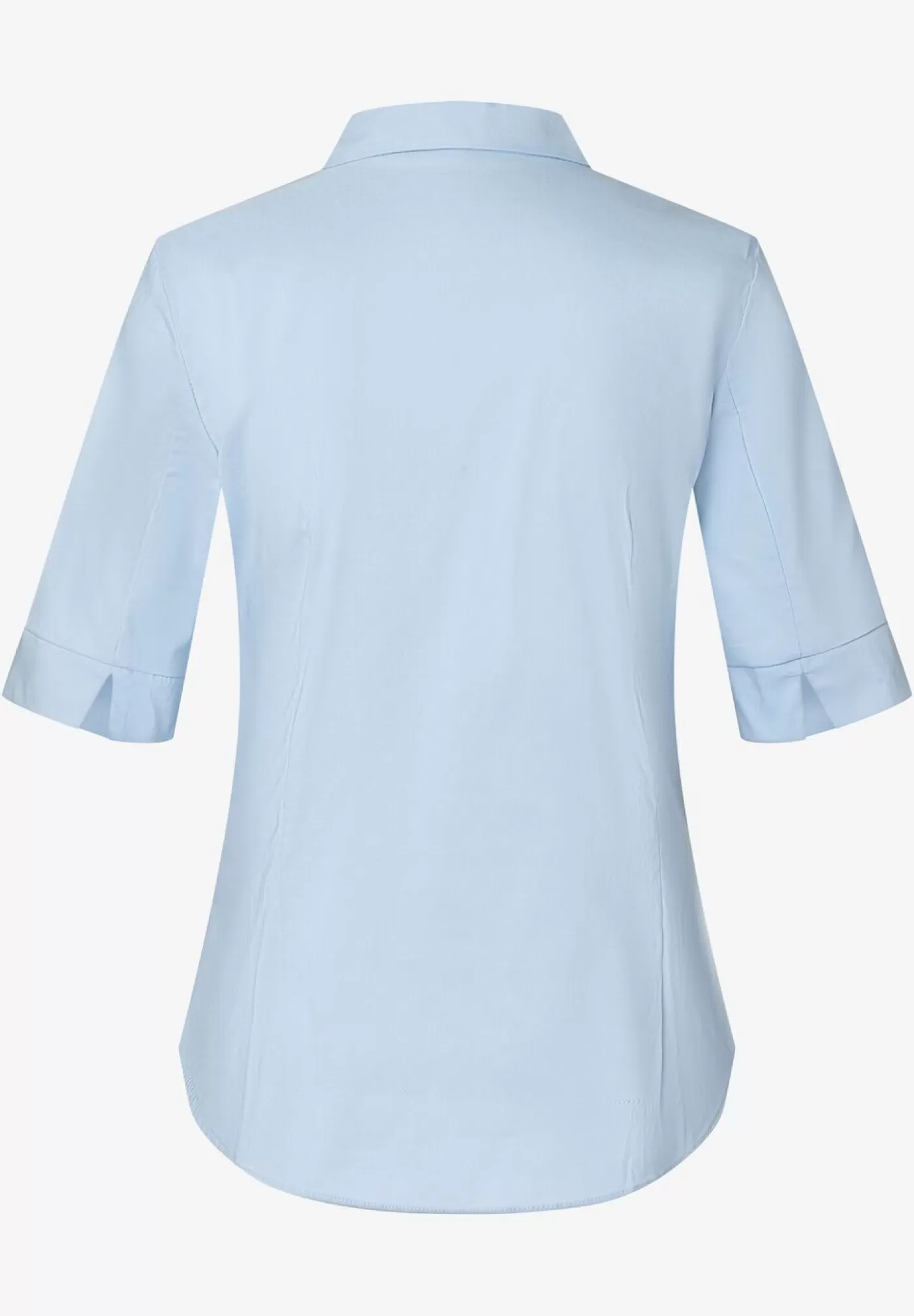 Shop MORE&MORE Baumwoll/Stretch Bluse, hell blau