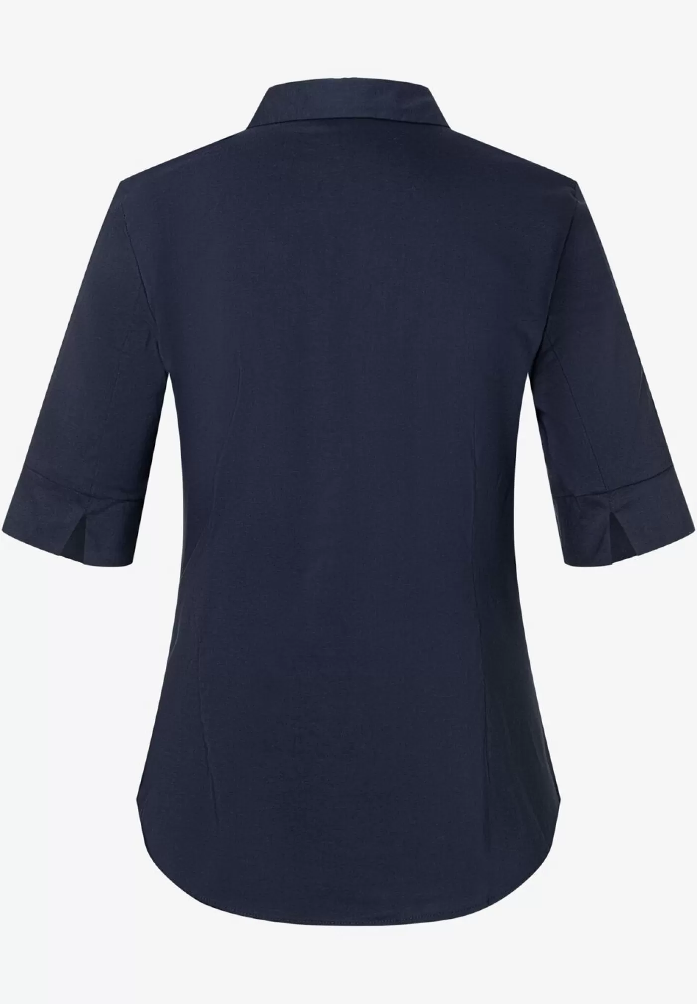 Online MORE&MORE Baumwoll/Stretch Bluse, marine