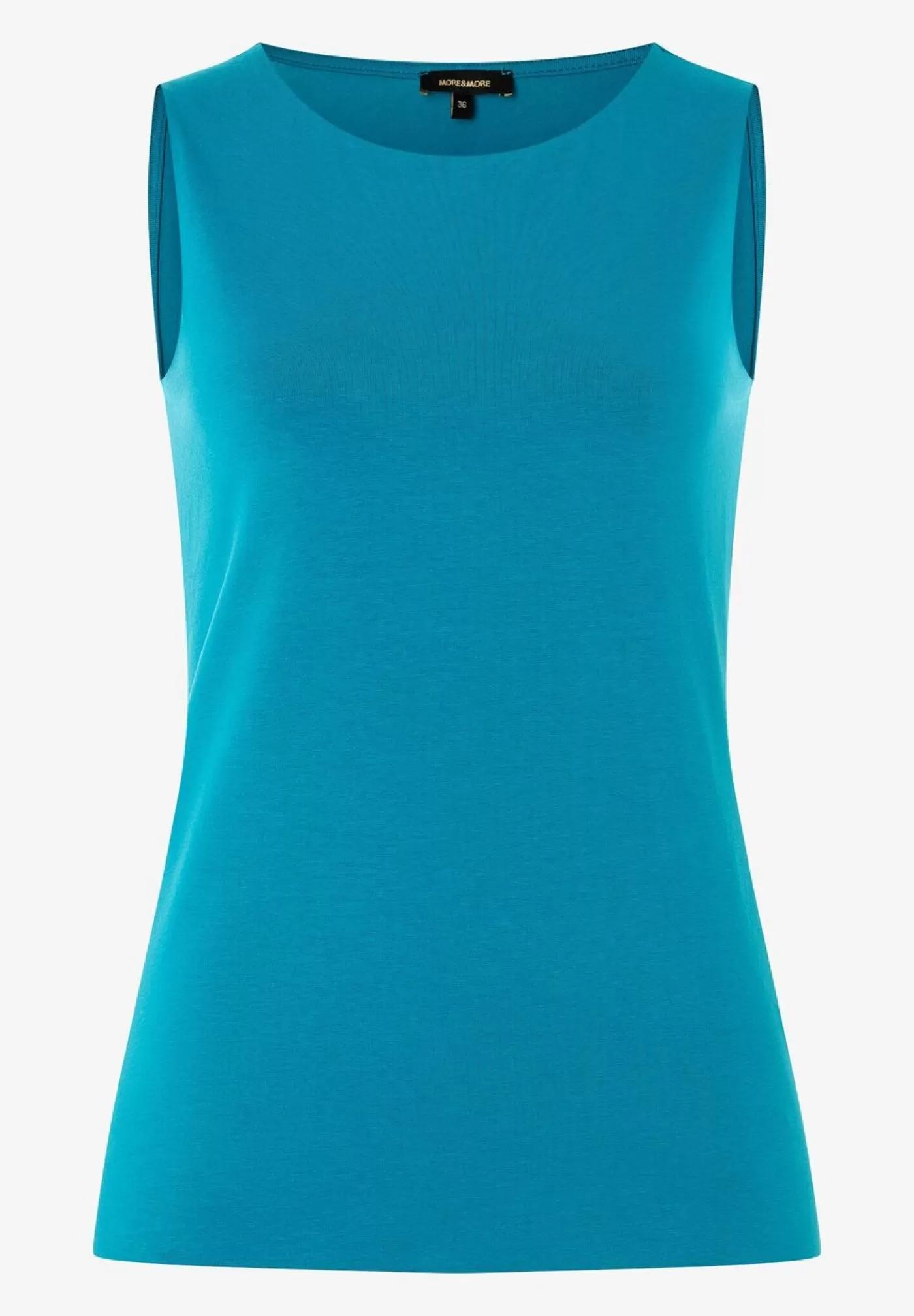 Cheap MORE&MORE Baumwoll/Stretch Top, deep sea, Frühjahrs-Kollektion blau