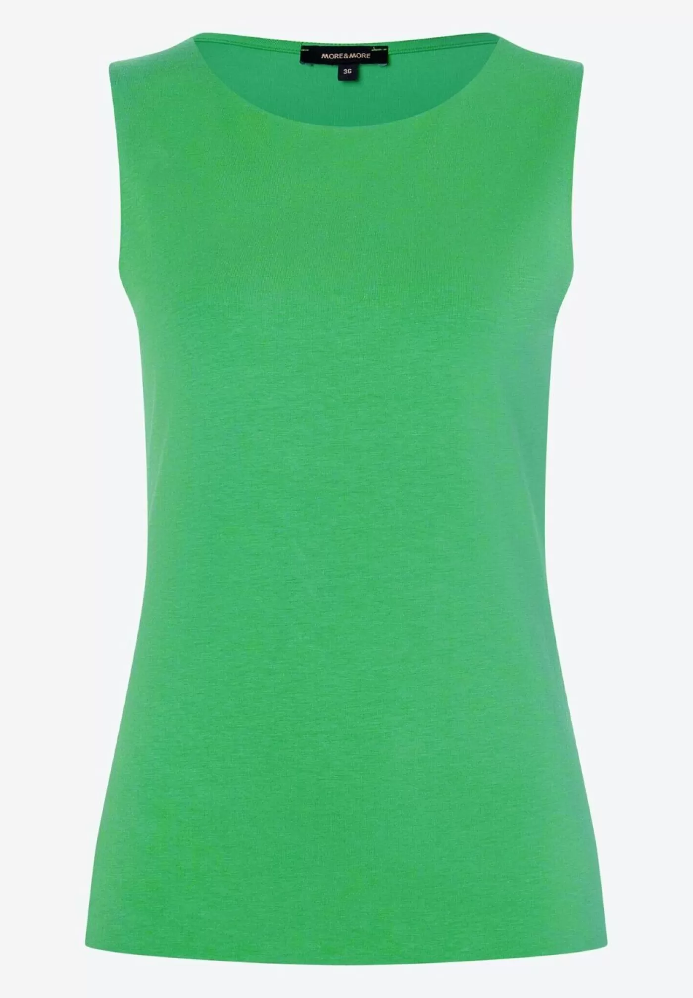 Sale MORE&MORE Baumwoll/Stretch Top, fresh green, Sommer-Kollektion gruen