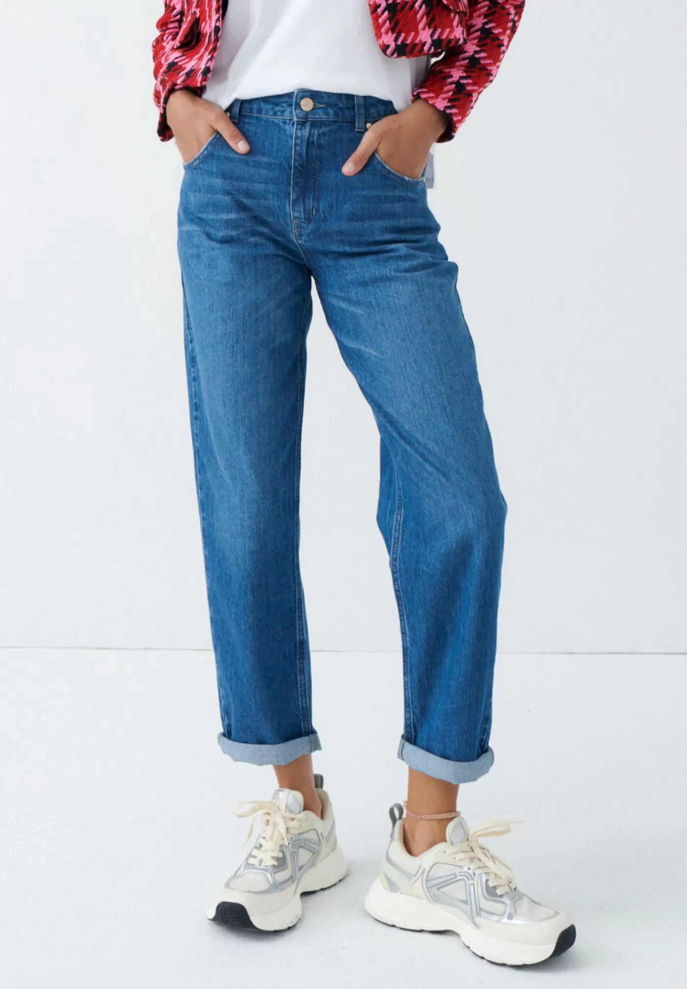 Cheap MORE&MORE Boyfriend Jeans, Herbst-Kollektion denim