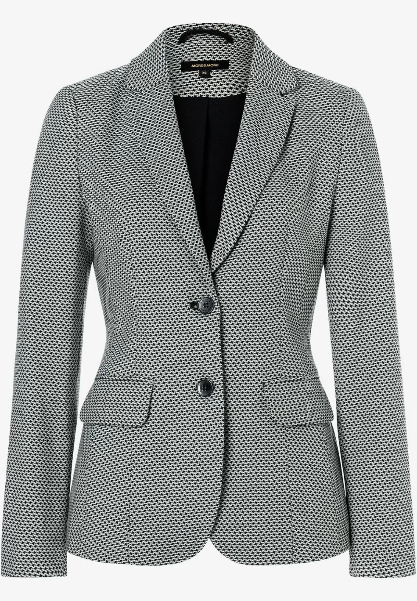 Online MORE&MORE Businessblazer, Minimuster, Herbst-Kollektion ecru