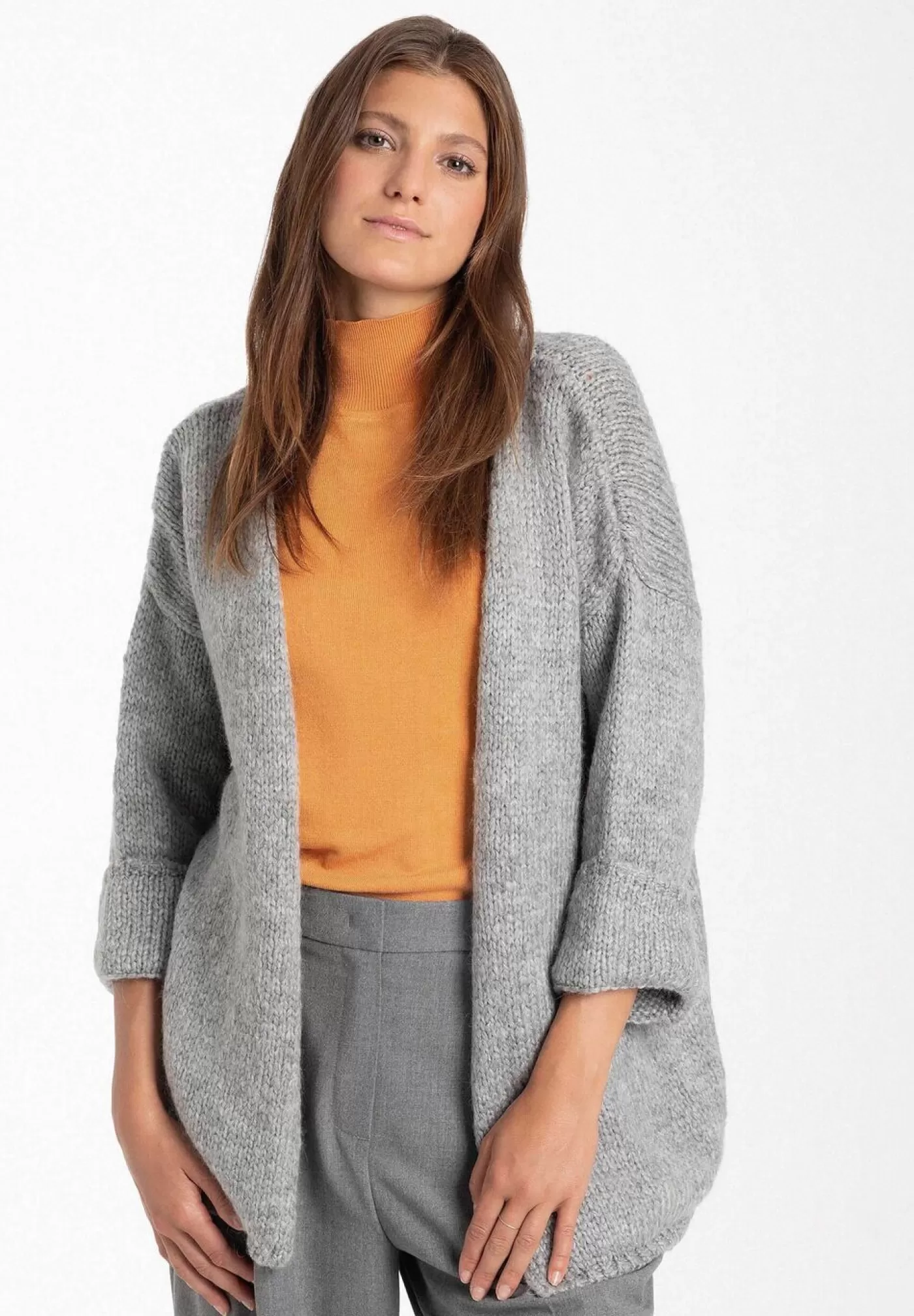 Best Sale MORE&MORE Cardigan, , Herbst-Kollektion grau