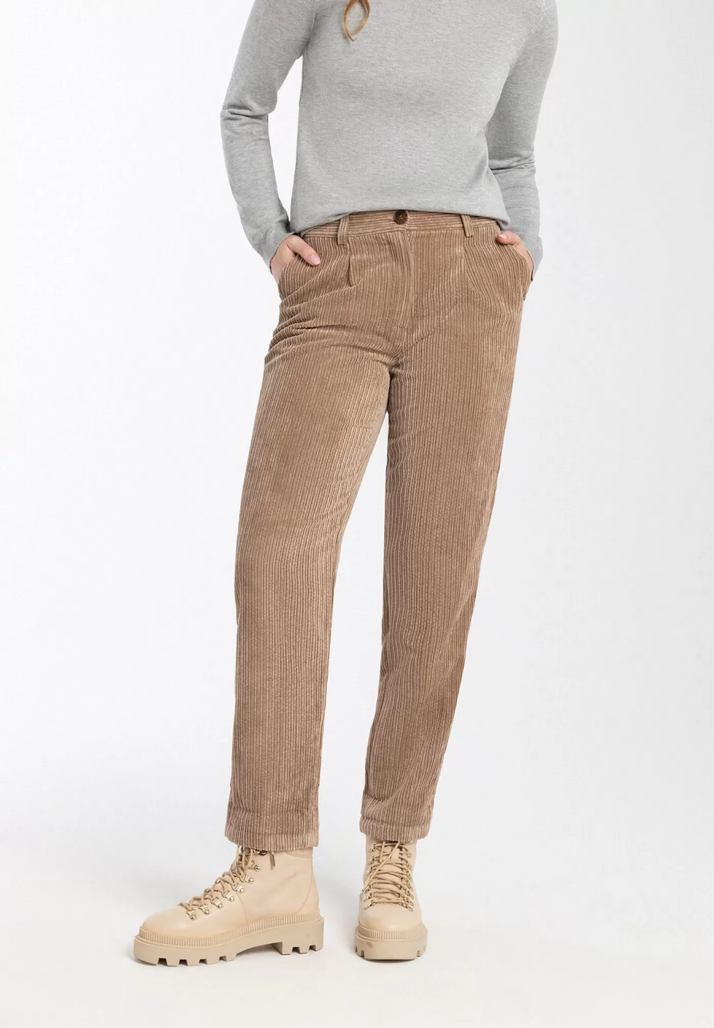 Discount MORE&MORE Cordhose, warm camel, Herbst-Kollektion beige