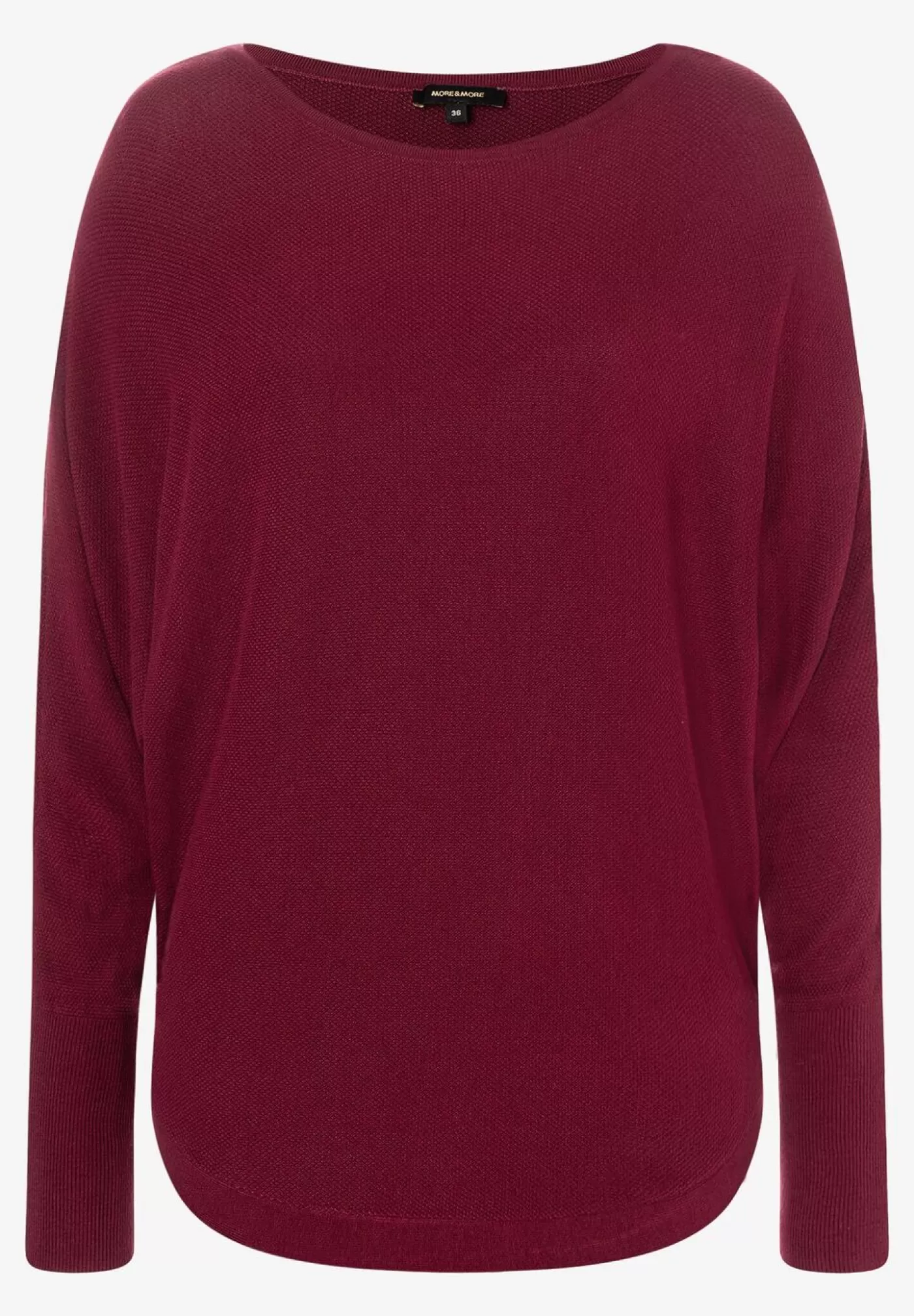 Clearance MORE&MORE Fledermaus-Pullover, burgundy, Herbst-Kollektion rot