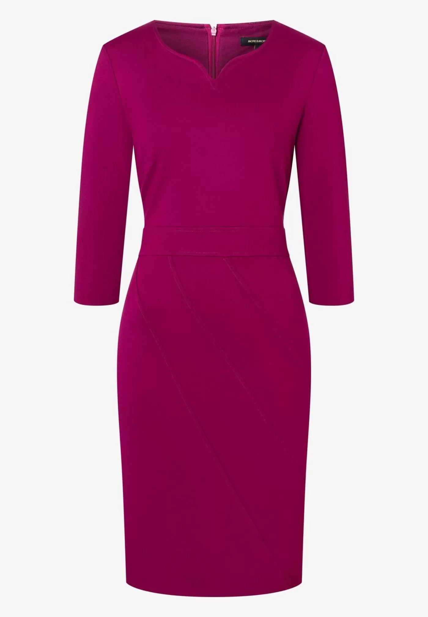 Flash Sale MORE&MORE Jerseykleid, dark orchid, Herbst-Kollektion pink