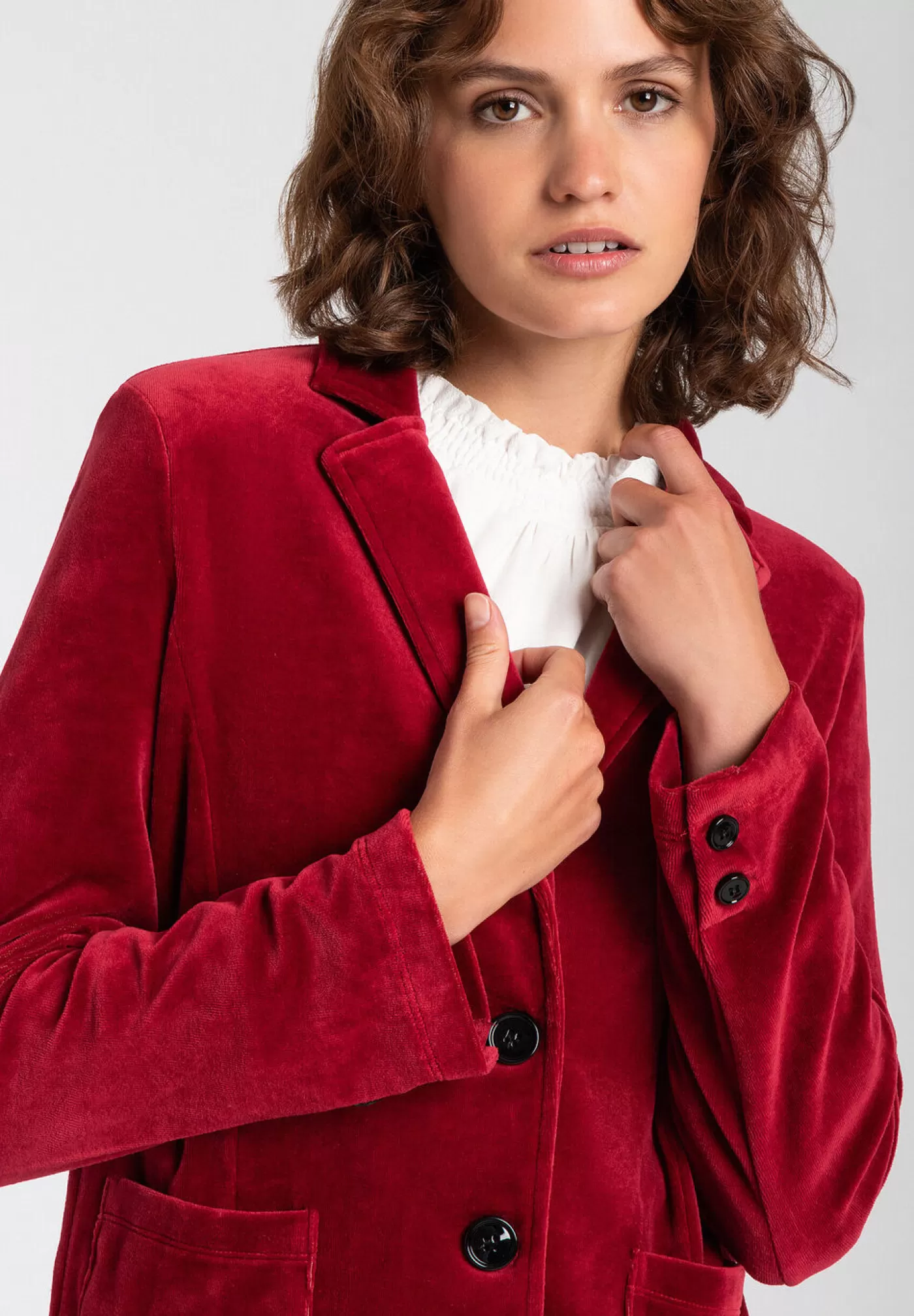 Cheap MORE&MORE Nicki Blazer, burgundy, Herbst-Kollektion rot