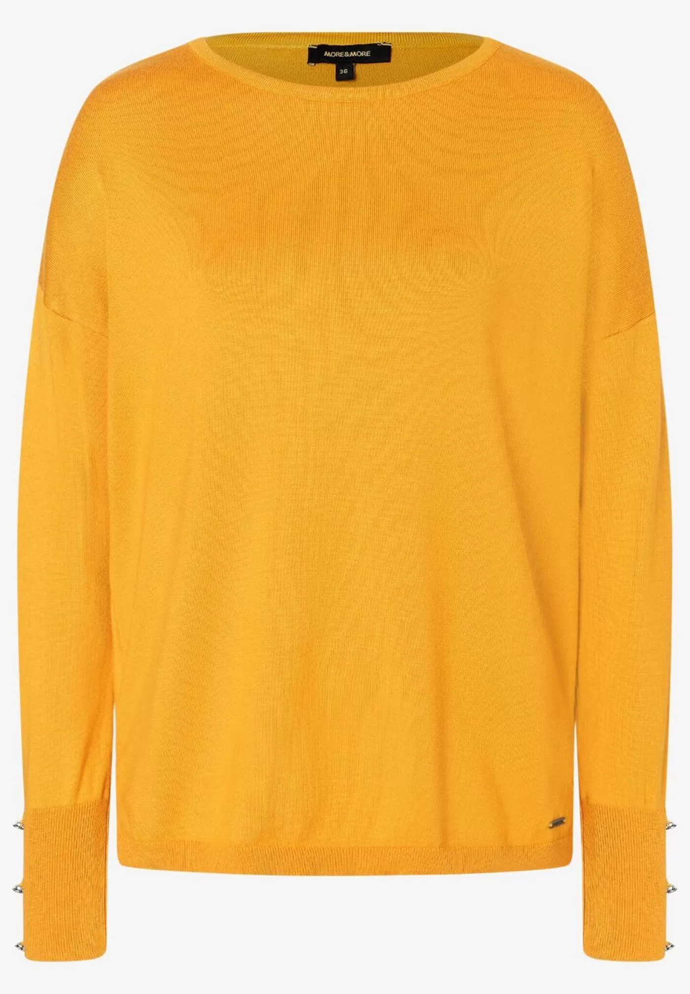 Clearance MORE&MORE Pullover, autumn sun, Herbst-Kollektion gelb