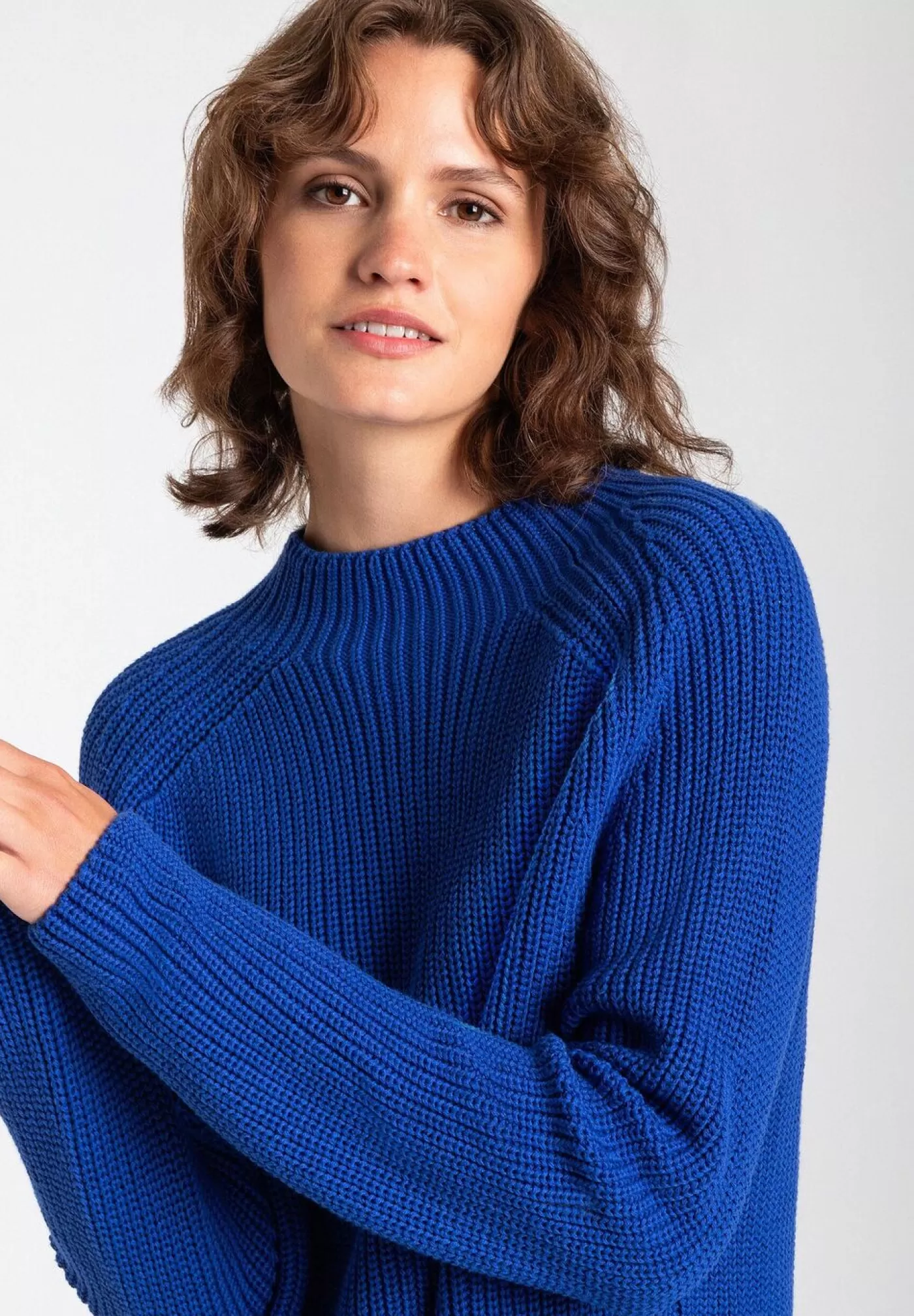 Sale MORE&MORE Pullover, deep blue, Herbst-Kollektion blau