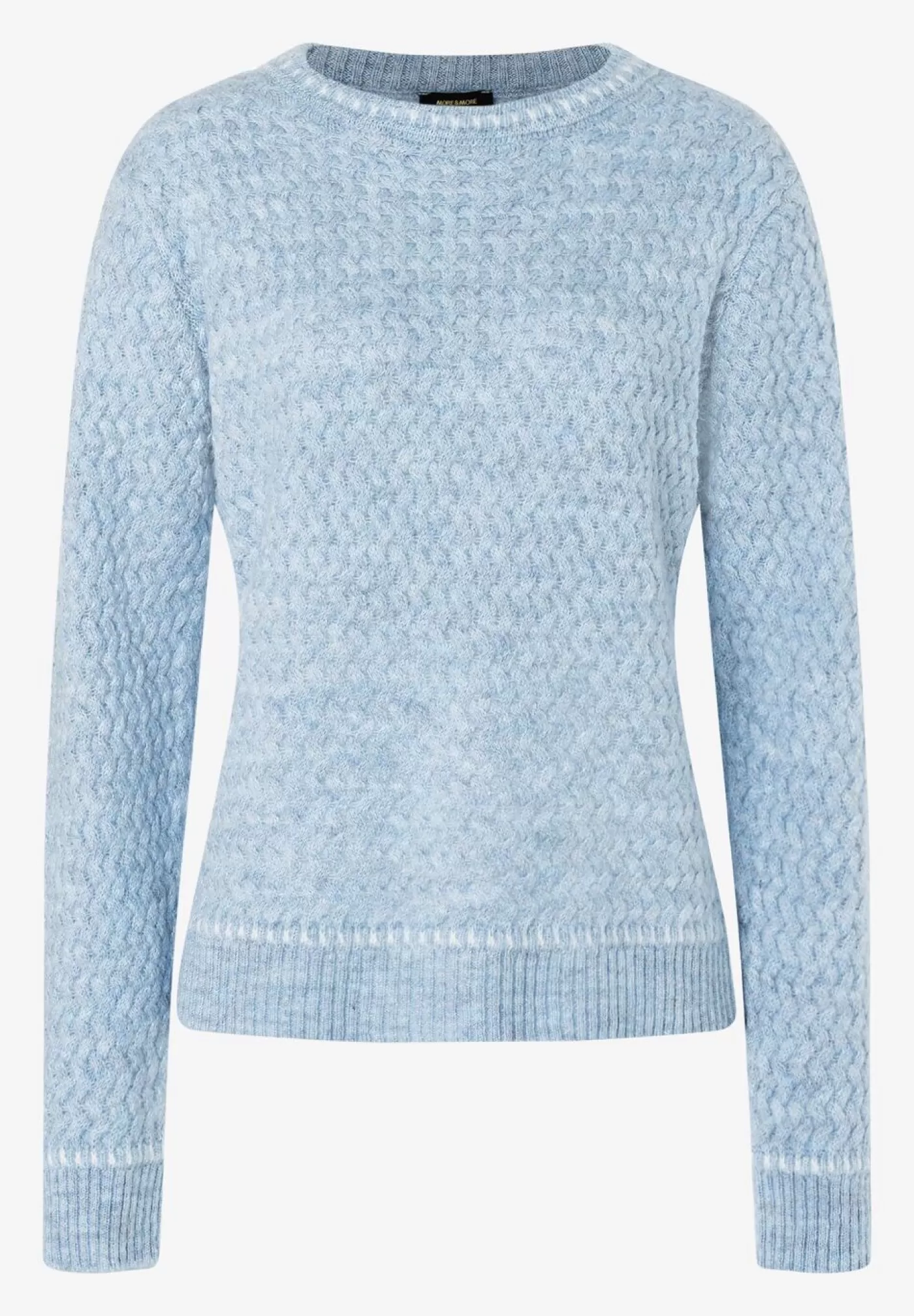 Outlet MORE&MORE Pullover, hell, Herbst-Kollektion blau