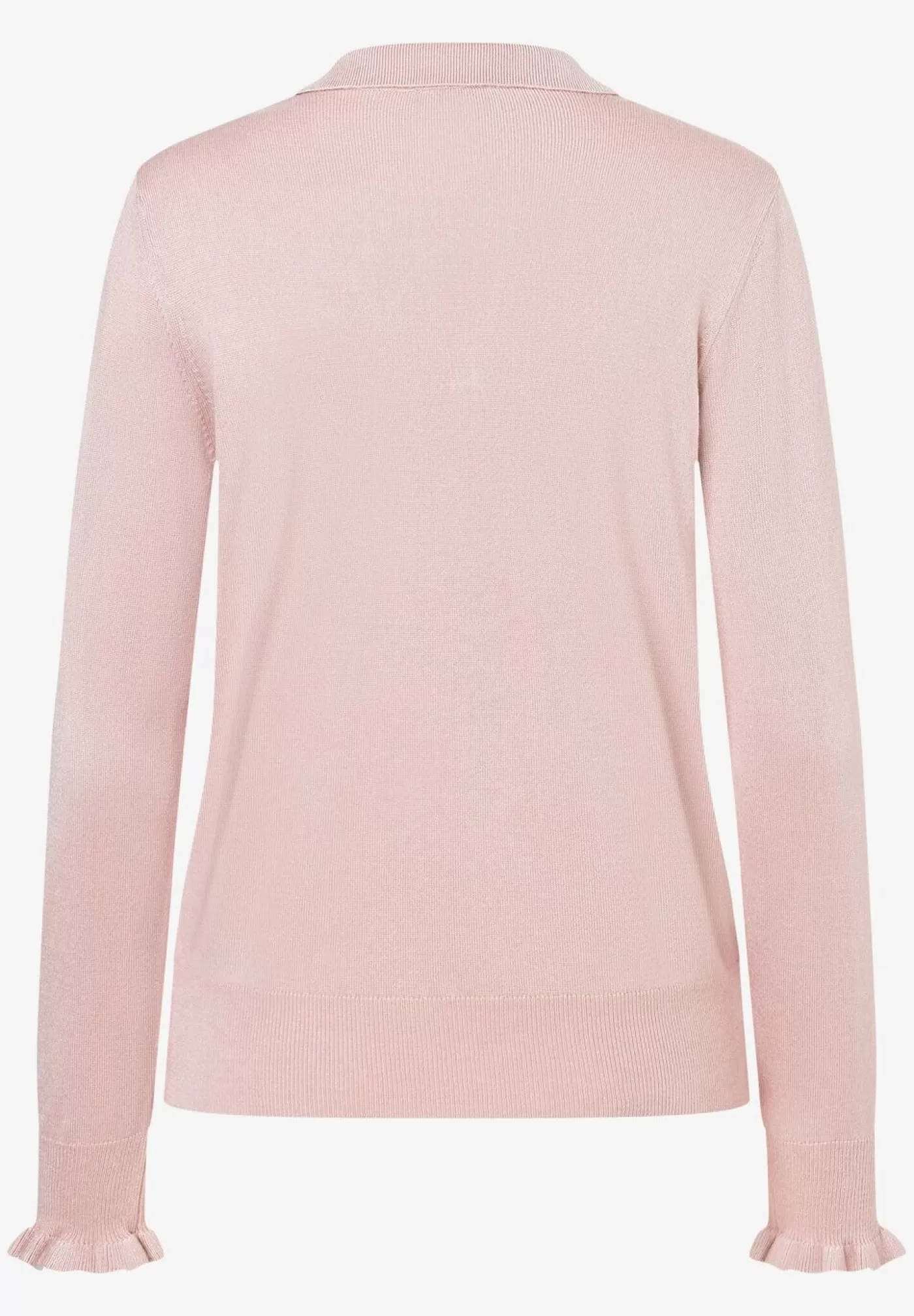 Hot MORE&MORE Pullover mit Polokragen, rose, Herbst-Kollektion rosa