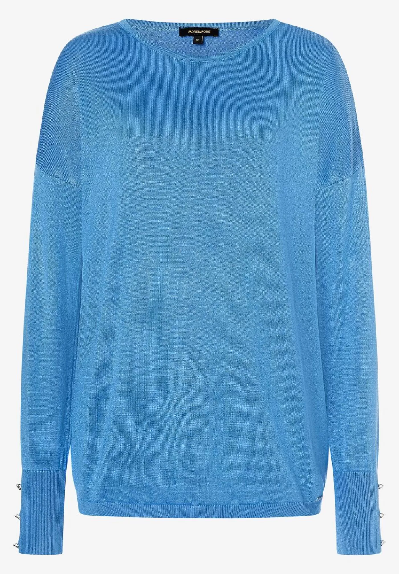 Best Sale MORE&MORE Pullover, soft azur blue, Herbst-Kollektion blau