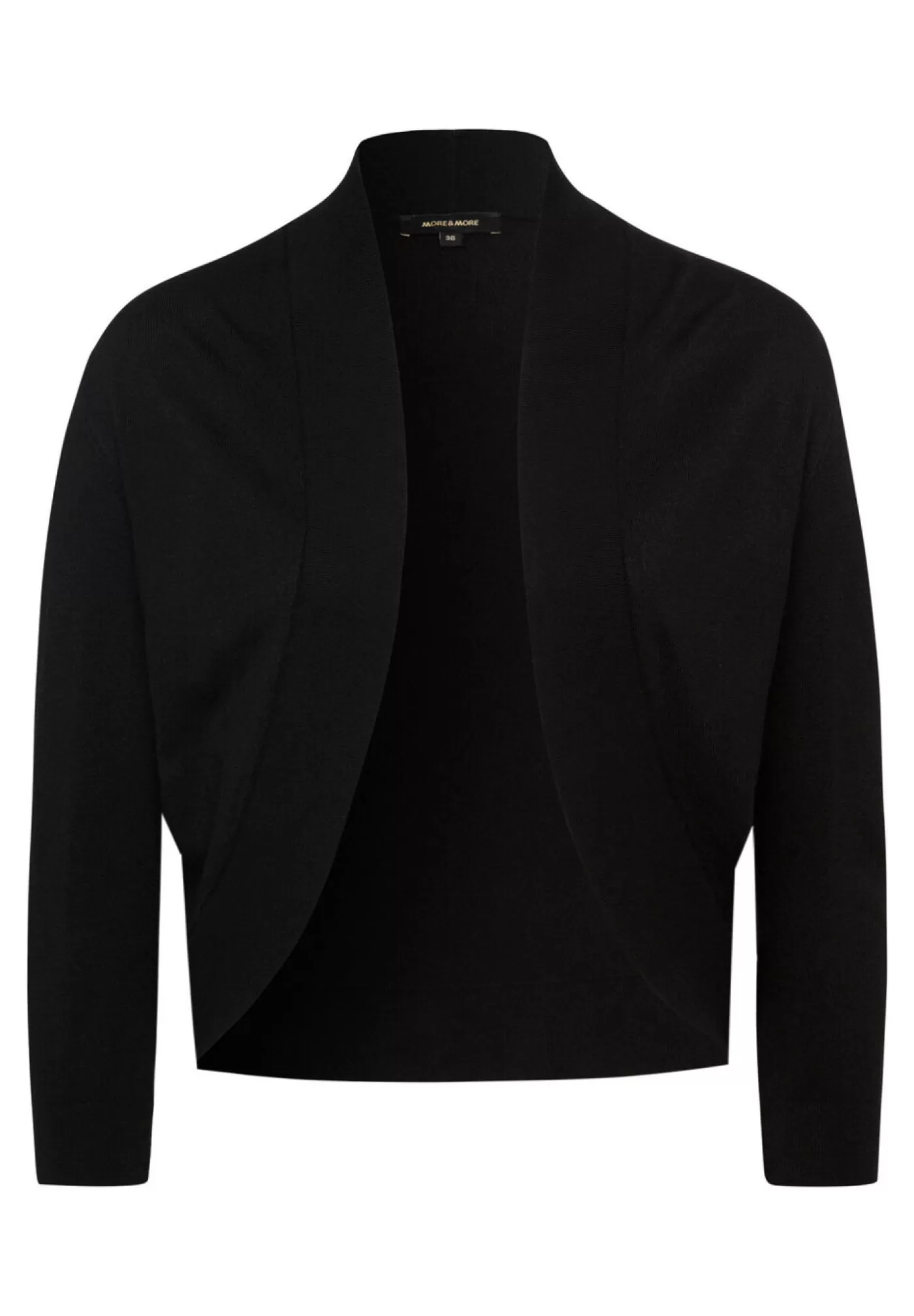 Cheap MORE&MORE Strick Bolero, schwarz