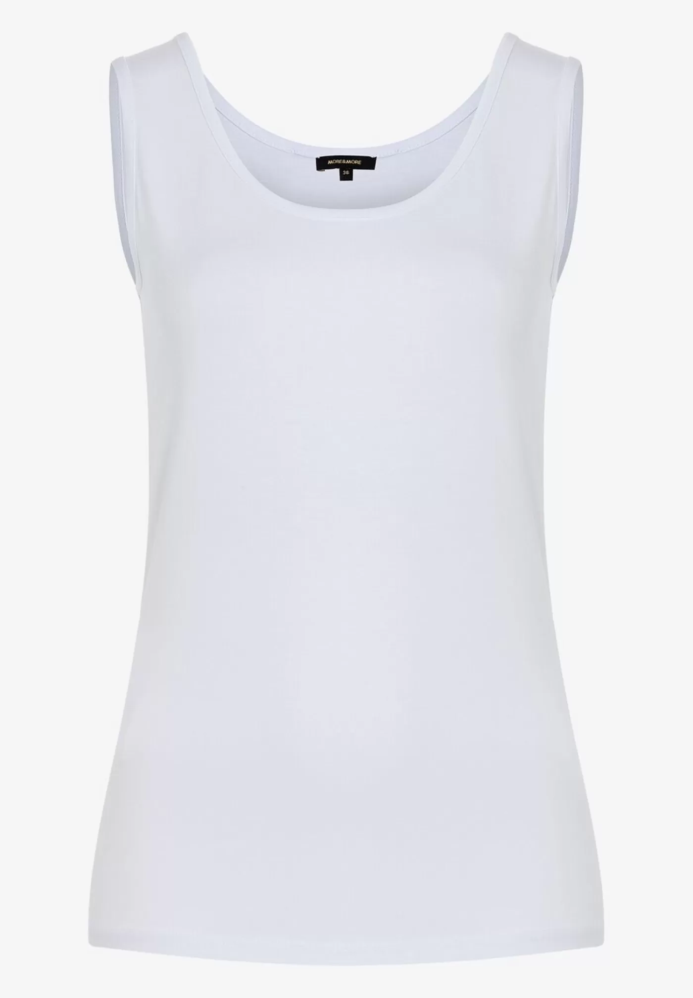 Hot MORE&MORE Tanktop, weiß, Frühjahrs-Kollektion weiss