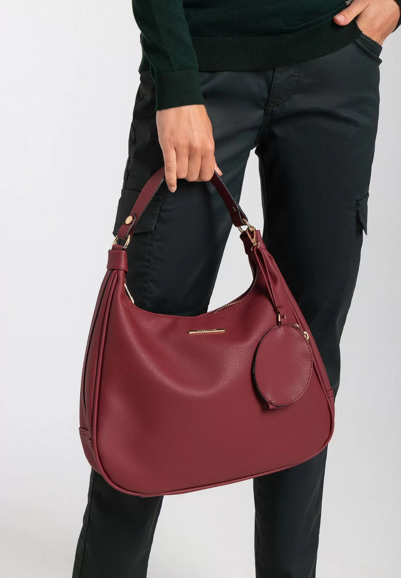 Cheap MORE&MORE Tasche, burgundy, Herbst-Kollektion rot