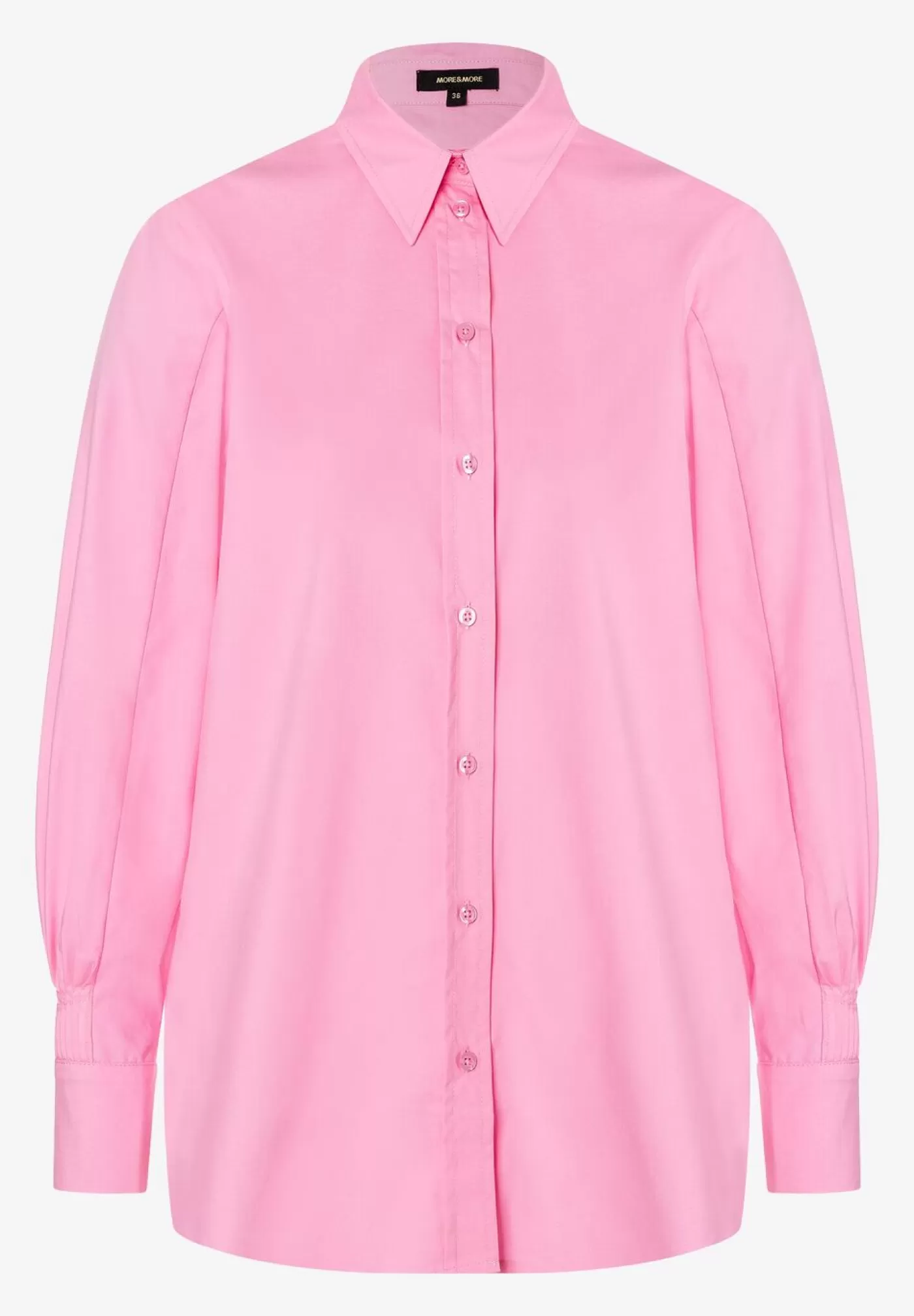 Sale MORE&MORE weite Bluse, creamy , Frühjahrs-Kollektion pink